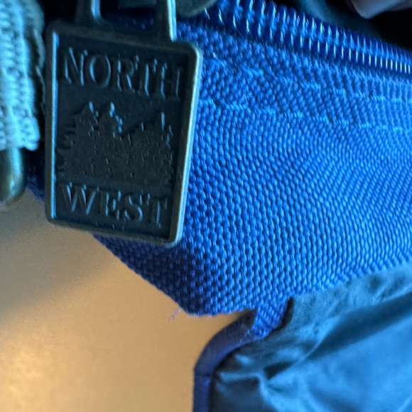 Vintage Motorola Cell Phones Blue Men’s Laptop Briefcase Attaché Bag MINTY Promo - Picture 6 of 11